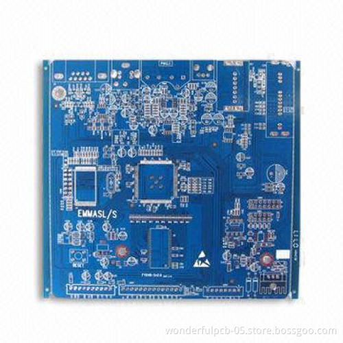 Multilayer PCB with 0.5 to 3.0mm Thickness and 0.1mm Hole Diameter, Measuring 600 x 1,200mm